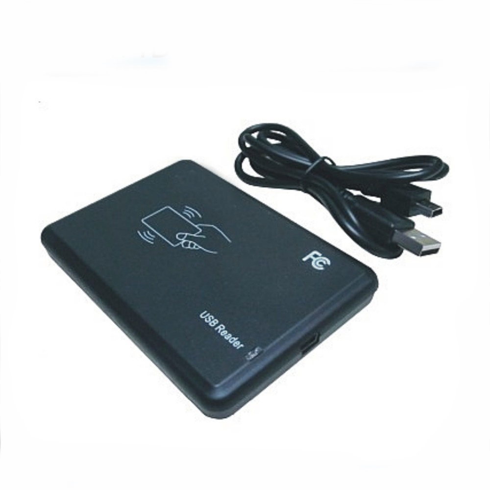  125KHZ & 13.56MHz 2 ļ RFID  / RFID  USB  Ʈ Ͻʽÿ. ISO14443A/Free shipping 125KHZ &13.56MHz two frequency RFID Reader Write